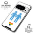 Blue Pride Google Pixel 10 Pro XL Clear Case